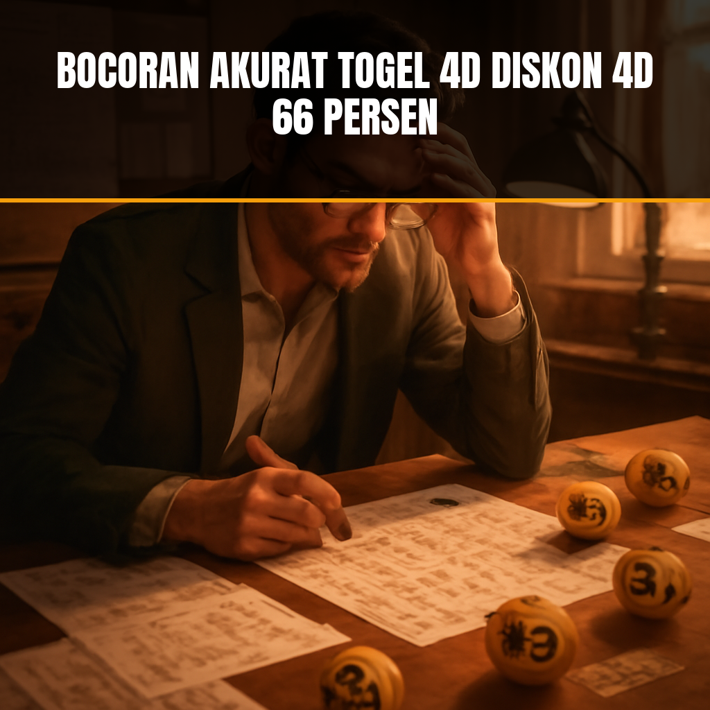 Bocoran togel 4D diskon