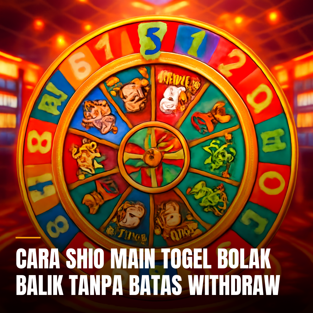 Ilustrasi roda zodiak Cina untuk cara shio main togel