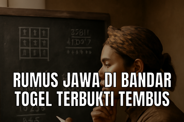 Rumus jawa togel dengan papan tulis hitam
