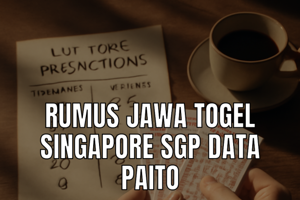 Rumus jawa togel singapore sgp data paito