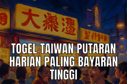 Togel Taiwan dengan suasana malam ramai saat pengundian