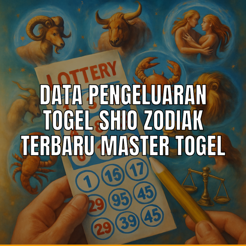 Data pengeluaran togel berbasis shio zodiak